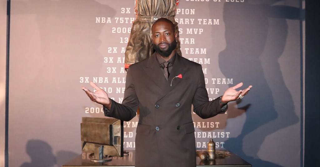 Dwyane Wade’s New Miami Heat Statue Looks Like Everyone But Dwyane Wade